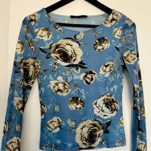 S. Oliver long sleeve floral shirt